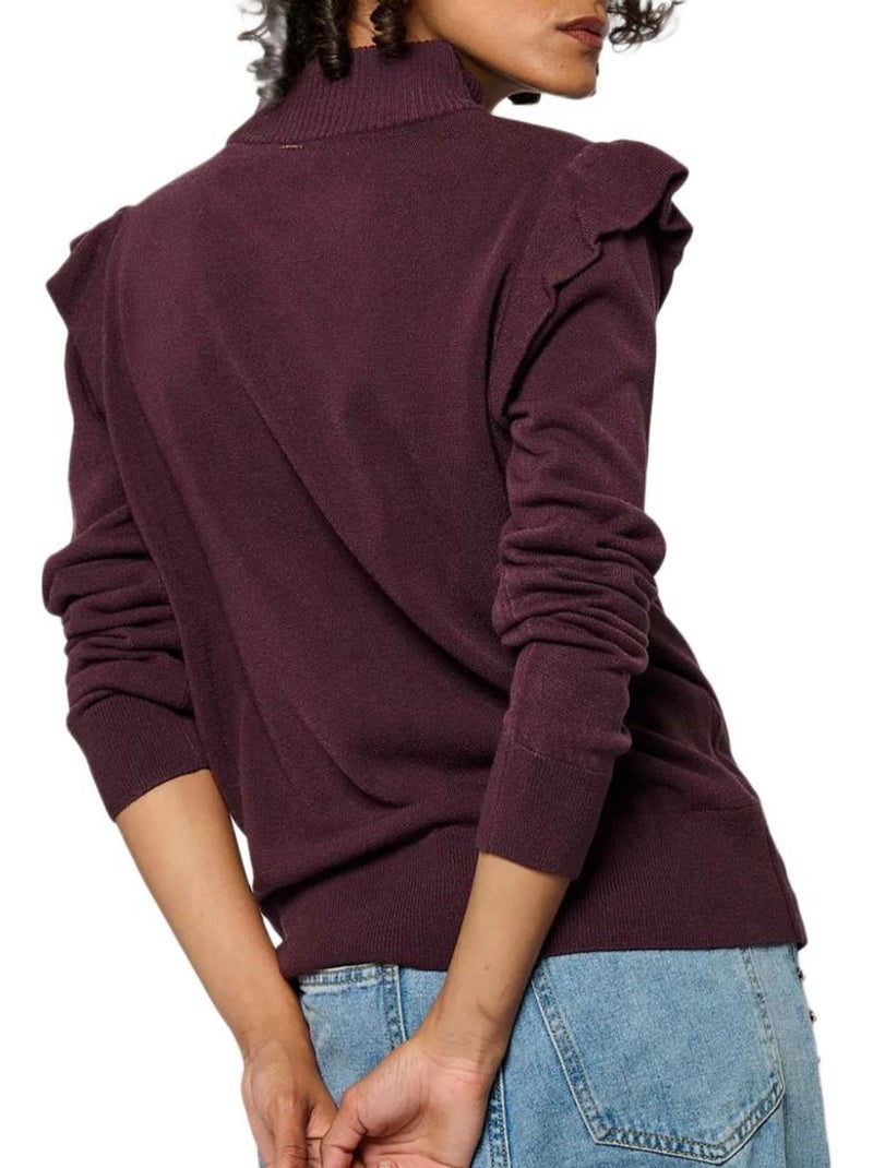 Maglione Donna Kaporal Viola prugna - Kiabi
