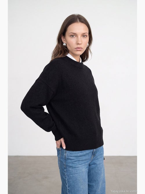 Maglione donna lavorato a maglia dilvin - Kiabi Maglione donna lavorato a maglia dilvin - Kiabi