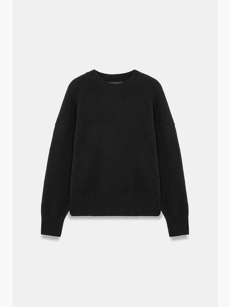Maglione donna lavorato a maglia dilvin Nero - Kiabi
