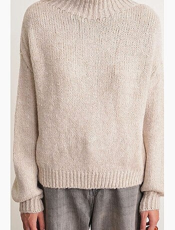 Maglione donna lavorato a maglia mixray