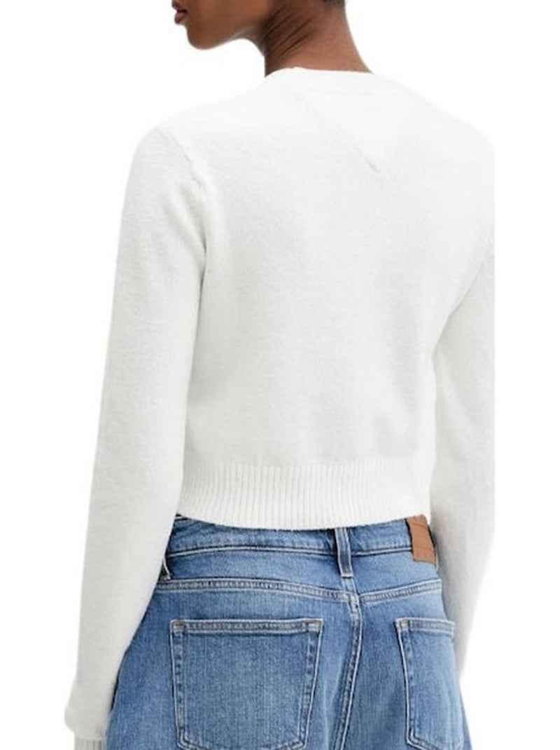 Maglione donna tommy hilfiger Bianco - Kiabi