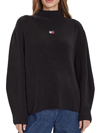 Maglione Donna Tommy Hilfiger Tjw Mockneck Badge S