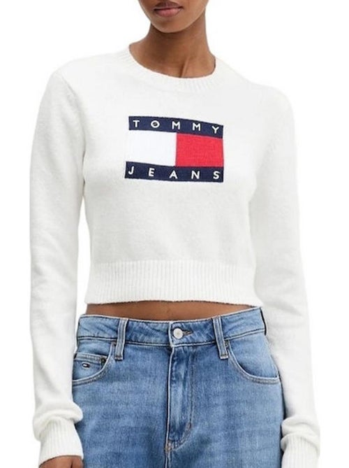 Maglione Donna Tommy Hilfiger Tjw Sparkle Flag - Kiabi