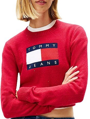 Maglione Donna Tommy Hilfiger Tjw Sparkle Flag