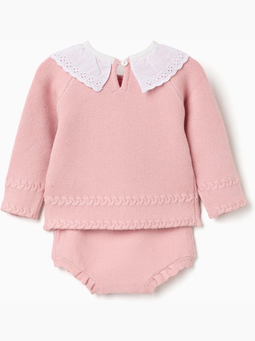 Maglione e pantaloncini in maglia di cotone - Kiabi