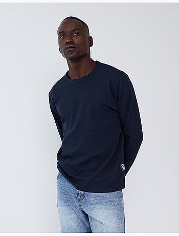 Maglione effetto waffle, mo fashion