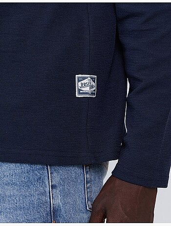 Maglione effetto waffle, mo fashion