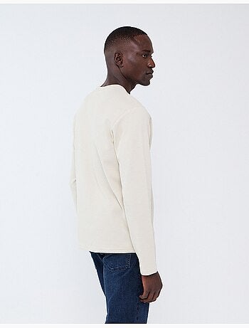 Maglione effetto waffle, mo fashion