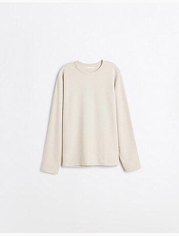 Maglione effetto waffle, mo fashion