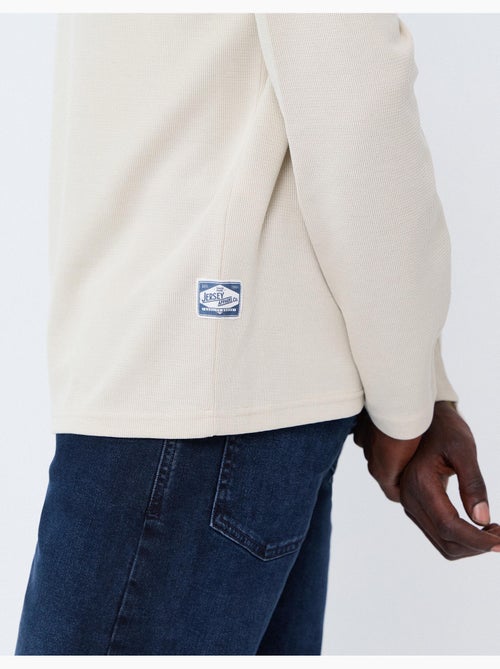 Maglione effetto waffle, mo fashion - Kiabi Maglione effetto waffle, mo fashion - Kiabi