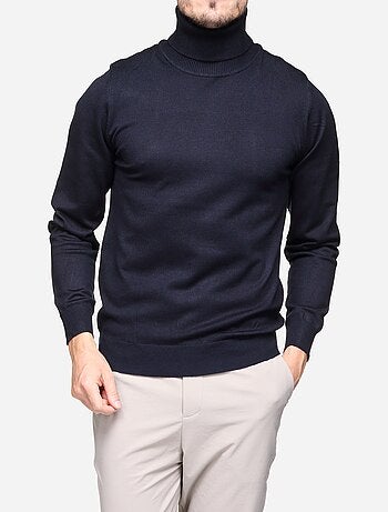 Maglione elegante a collo alto - Frilivin
