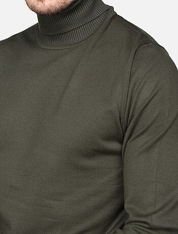 Maglione elegante a collo alto - Frilivin