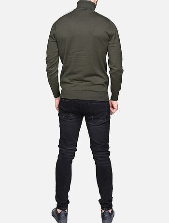 Maglione elegante a collo alto - Frilivin