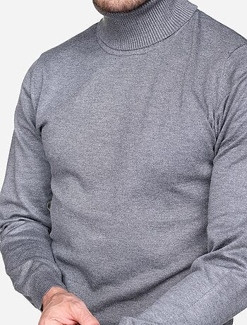 Maglione elegante a collo alto - Frilivin