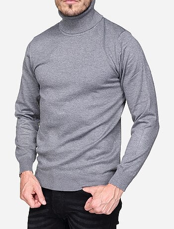 Maglione elegante a collo alto - Frilivin
