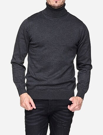 Maglione elegante a collo alto - Frilivin