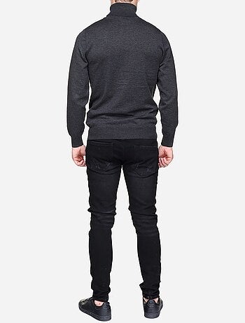 Maglione elegante a collo alto - Frilivin
