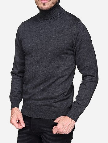 Maglione elegante a collo alto - Frilivin