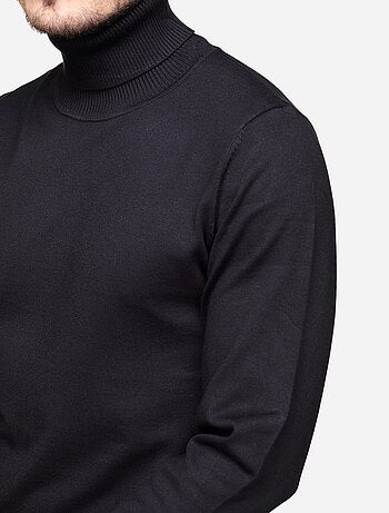 Maglione elegante a collo alto - Frilivin