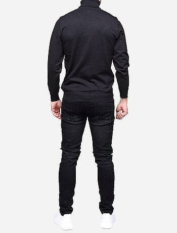 Maglione elegante a collo alto - Frilivin