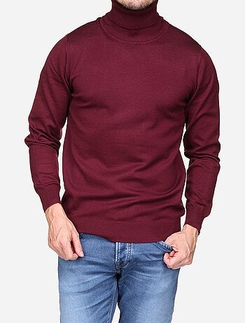 Maglione elegante a collo alto - Frilivin