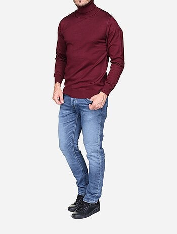 Maglione elegante a collo alto - Frilivin
