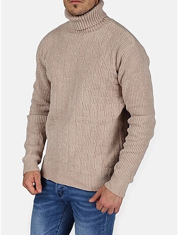 Maglione elegante a collo alto - kenzarro