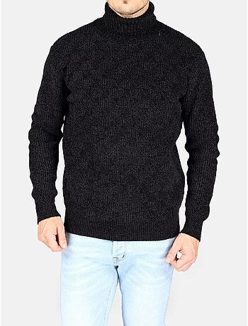 Maglione elegante a collo alto - kenzarro