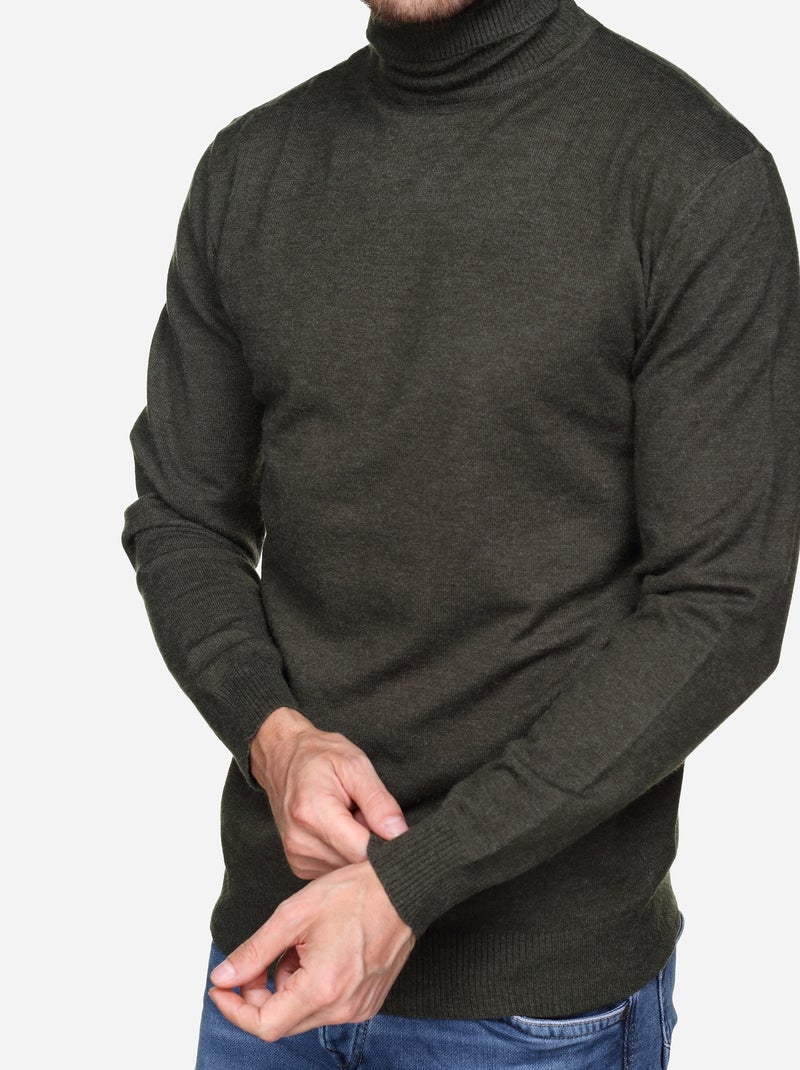 Maglione elegante a collo alto - Yves Enzo Cachi - Kiabi