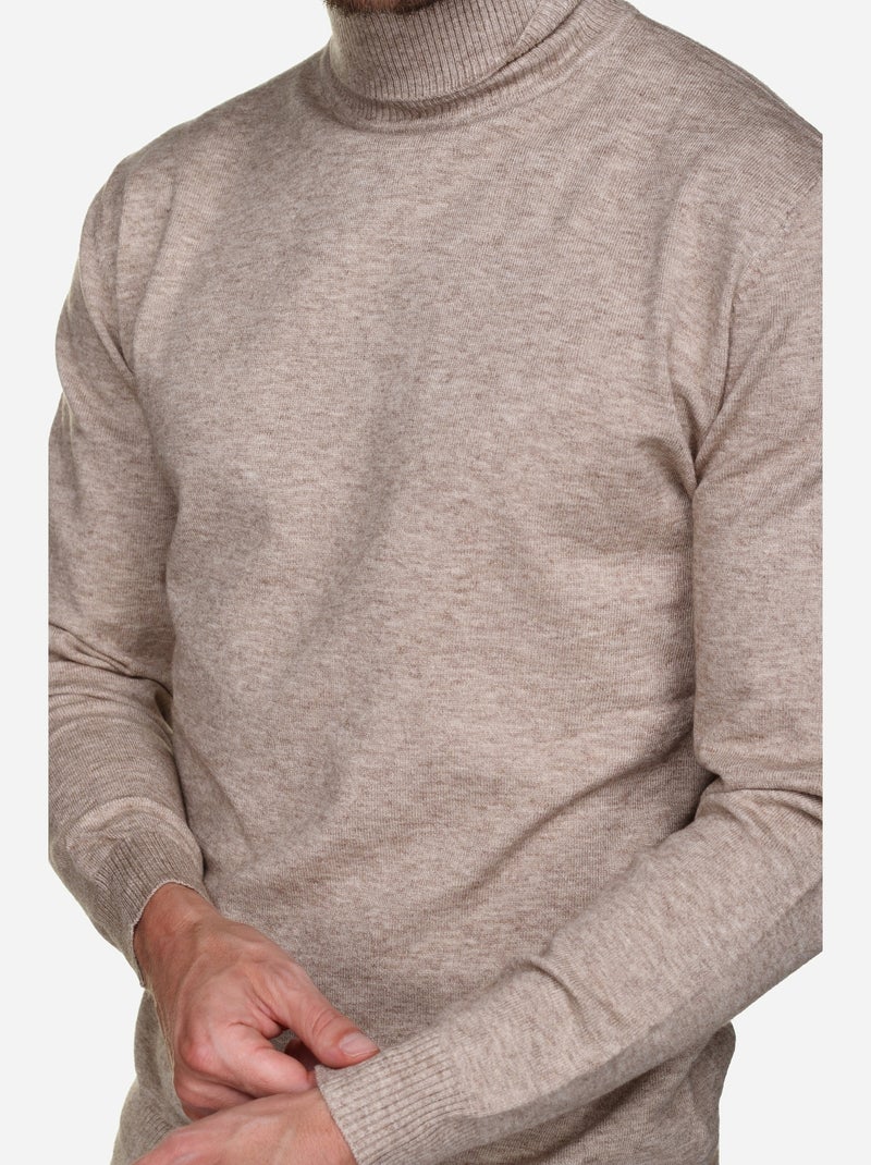 Maglione elegante a collo alto - Yves Enzo Crema - Kiabi
