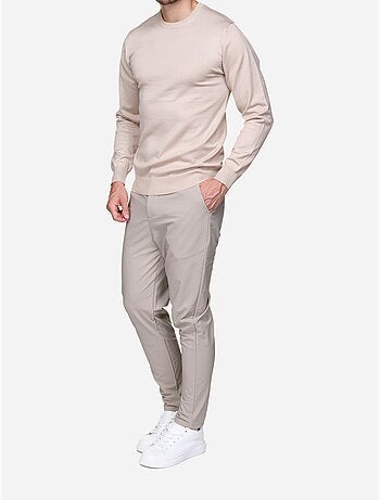 Maglione elegante a girocollo - Frilivin
