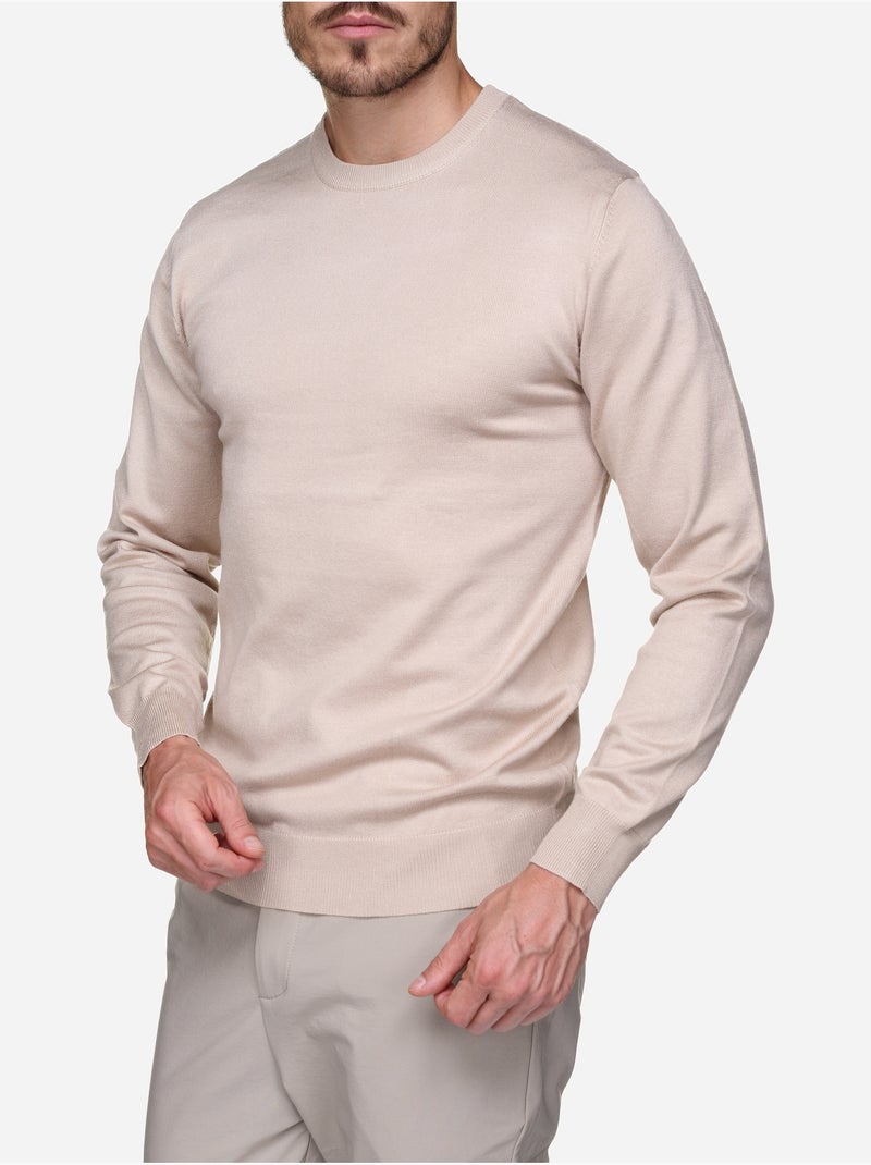 Maglione elegante a girocollo - Frilivin Albicocca - Kiabi