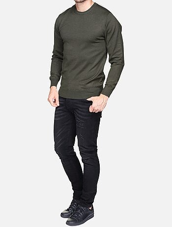 Maglione elegante a girocollo - Frilivin