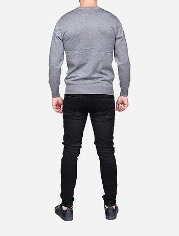Maglione elegante a girocollo - Frilivin