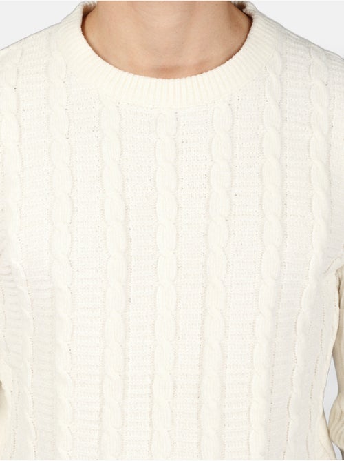 Maglione elegante a girocollo - Kenzarro - Kiabi