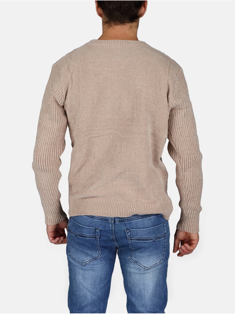 Maglione elegante a girocollo - Kenzarro Crema - Kiabi