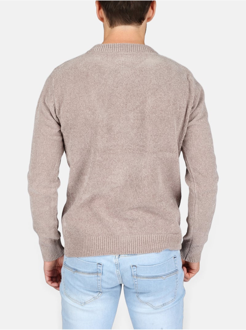 Maglione elegante a girocollo - Kenzarro Grigio chiaro - Kiabi