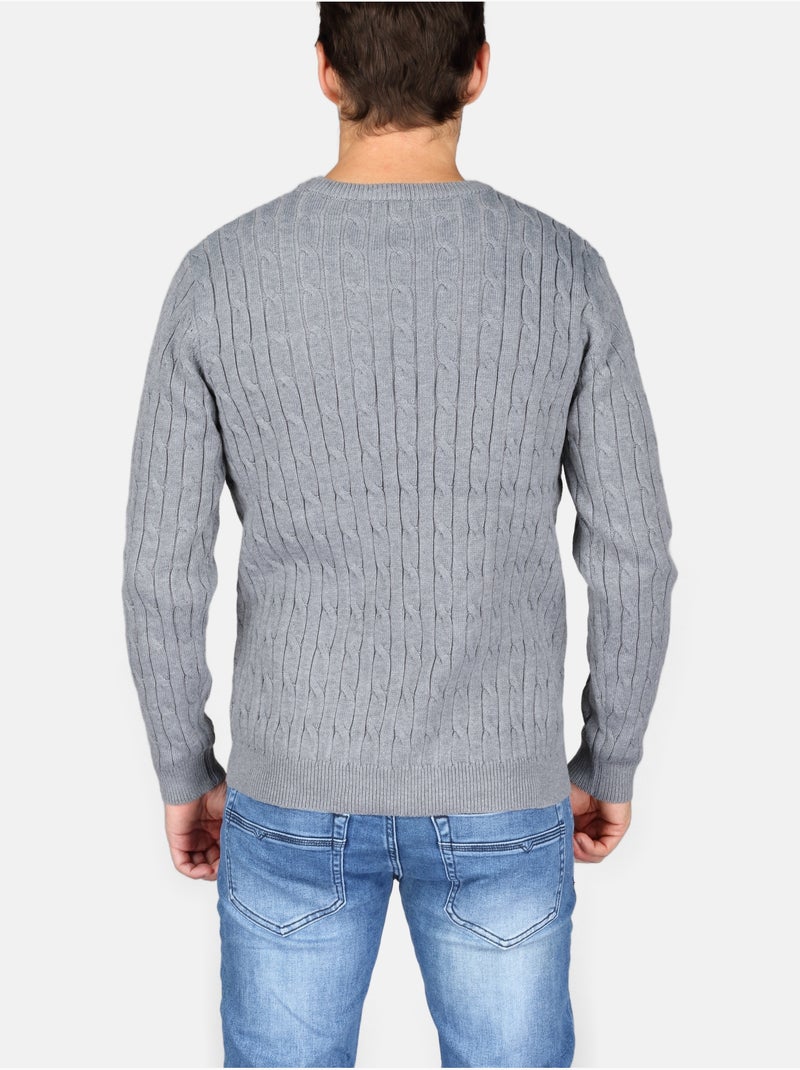 Maglione elegante a girocollo - Kenzarro Grigio - Kiabi
