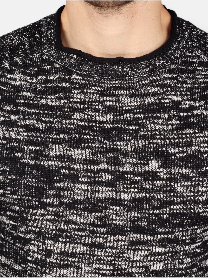 Maglione elegante a girocollo - Kenzarro Nero - Kiabi