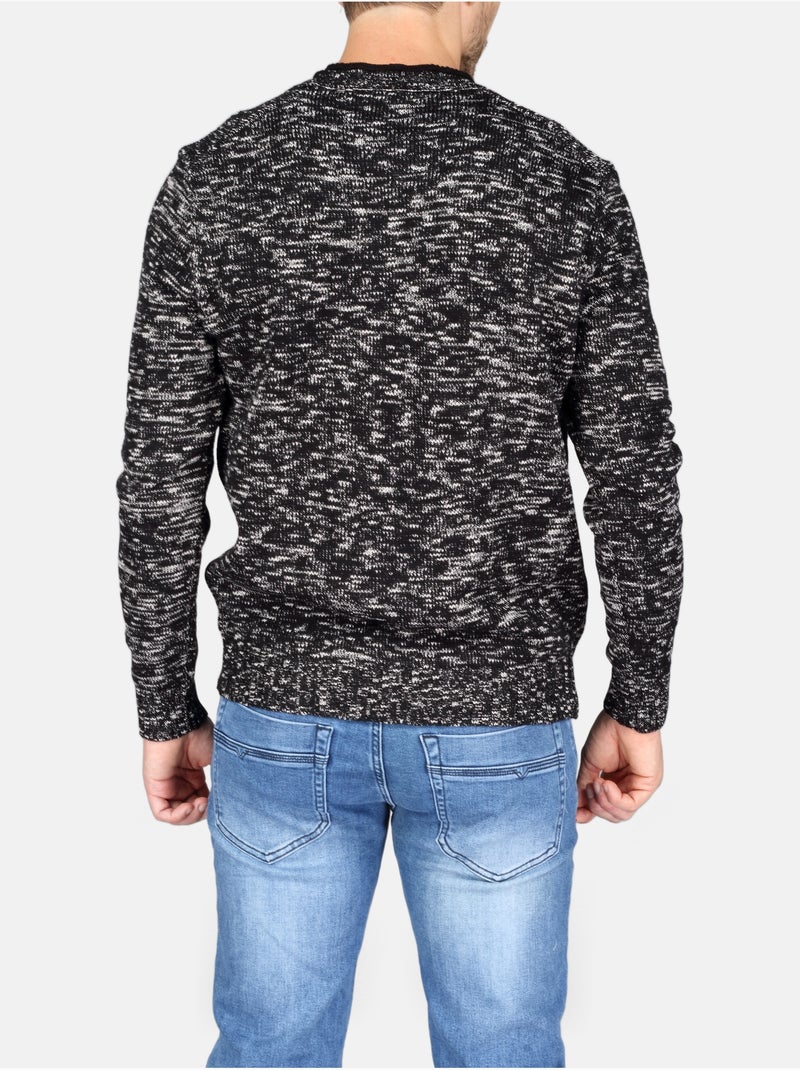 Maglione elegante a girocollo - Kenzarro Nero - Kiabi