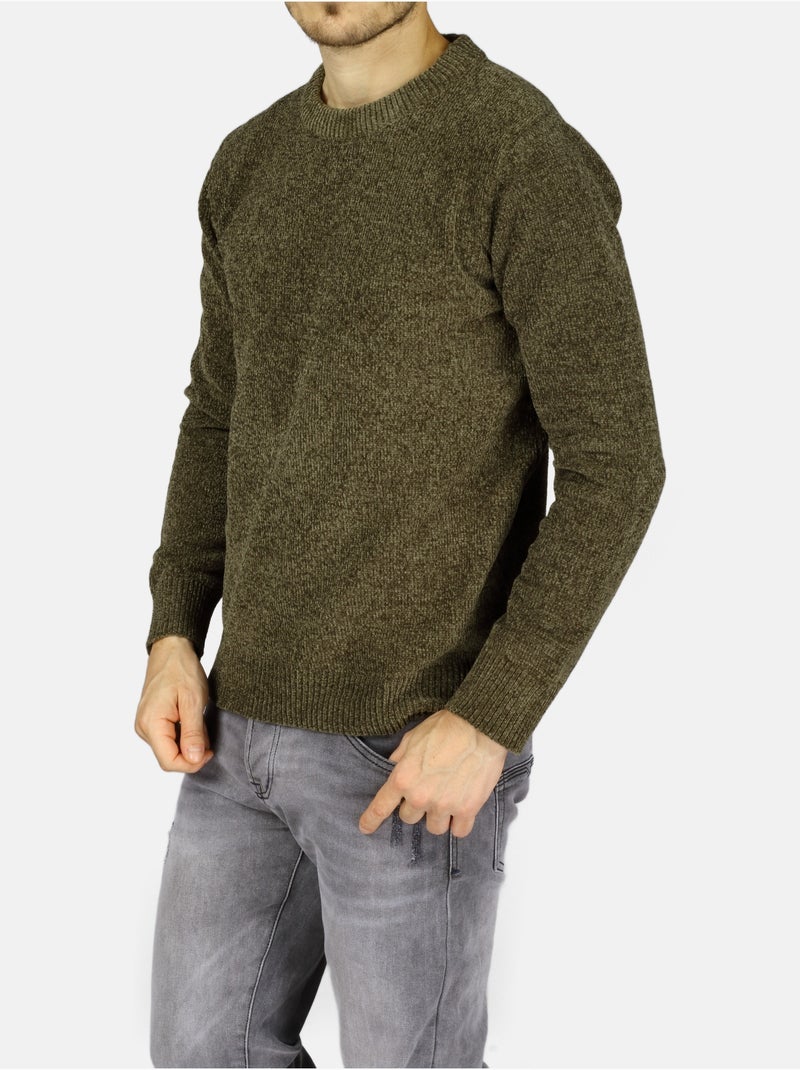 Maglione elegante a girocollo - Kenzarro Verde - Kiabi