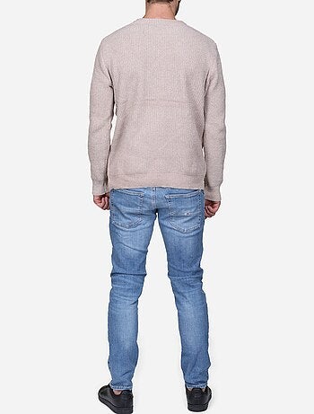 Maglione elegante a maglia intrecciata - Kenzarro