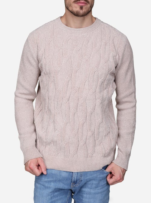 Maglione elegante a maglia intrecciata - Kenzarro - Kiabi