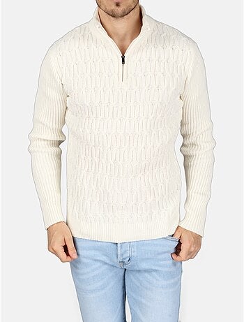 Maglione elegante con cerniera - Kenzarro