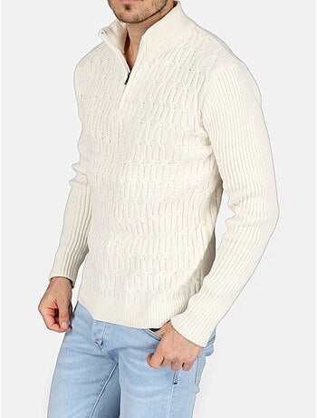 Maglione elegante con cerniera - Kenzarro