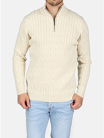 Maglione elegante con cerniera - Kenzarro