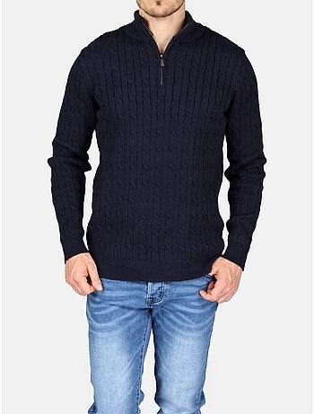 Maglione elegante con cerniera - Kenzarro