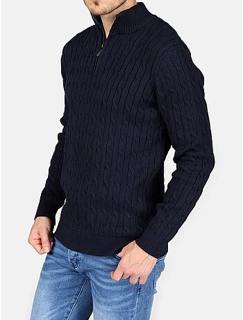 Maglione elegante con cerniera - Kenzarro
