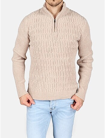 Maglione elegante con cerniera - Kenzarro