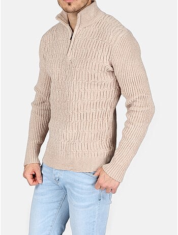 Maglione elegante con cerniera - Kenzarro